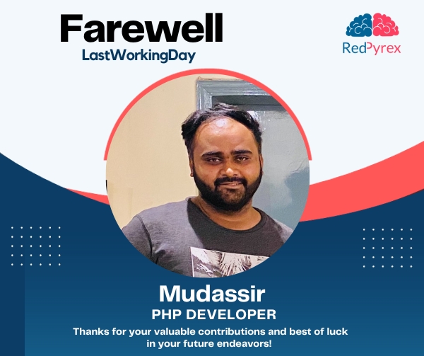 Mudassir’s Farewell